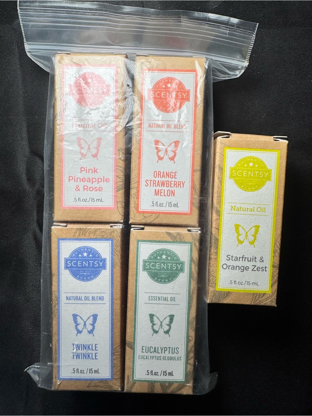 Scentsy 5 Pack Oils